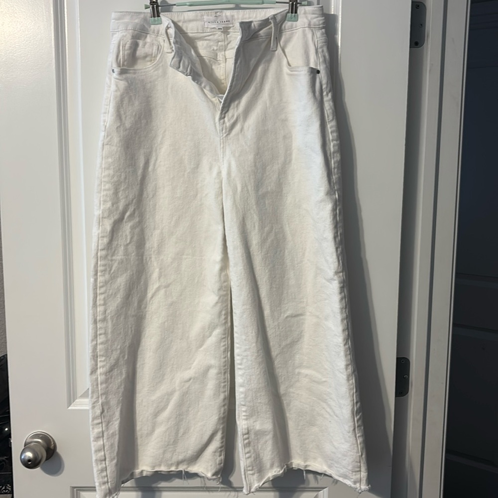 Wide leg Risen Jeans